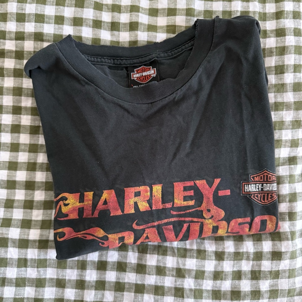 Vintage Harley Davidson Over sized shirt